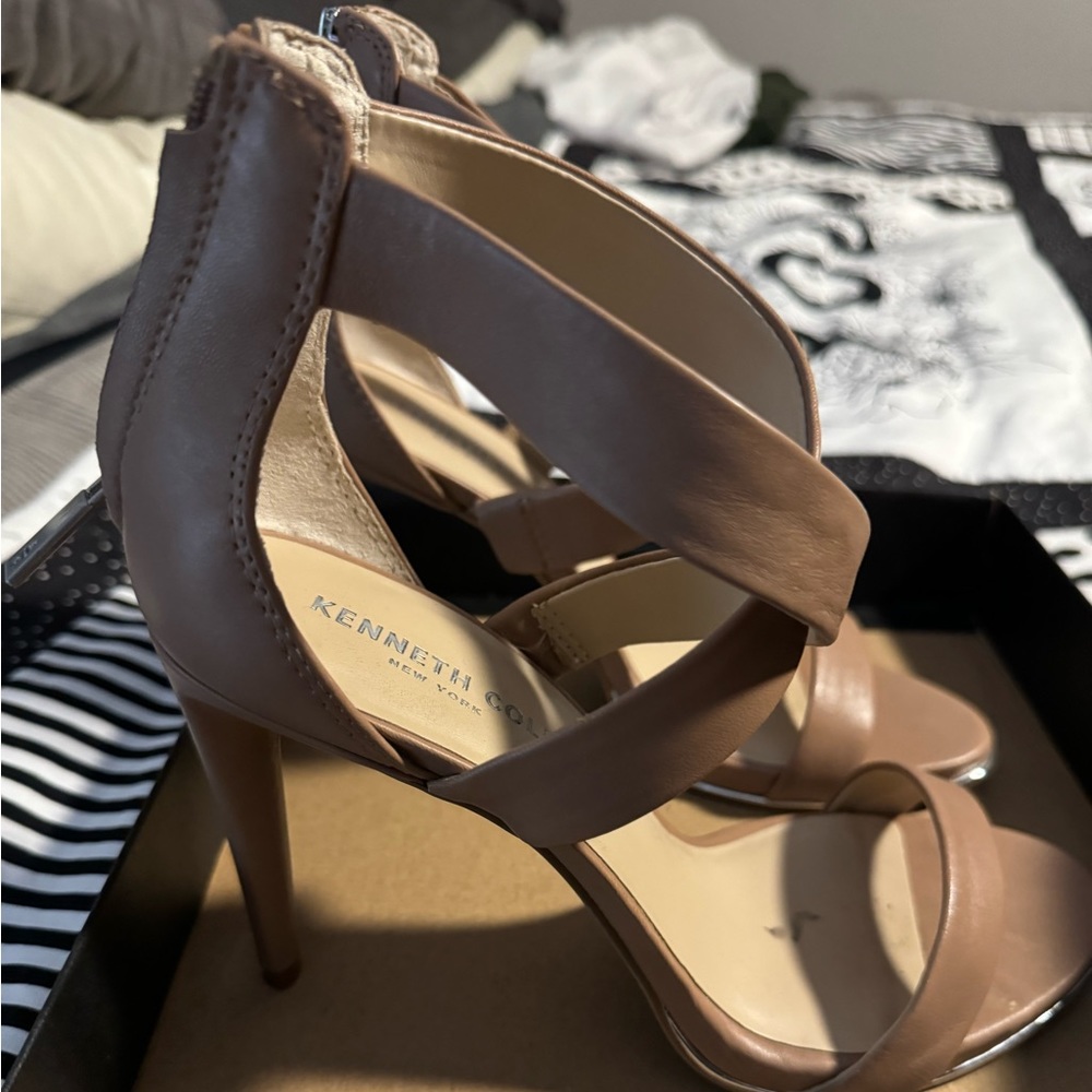 Women’s Tan High Heel, Kenneth Cole